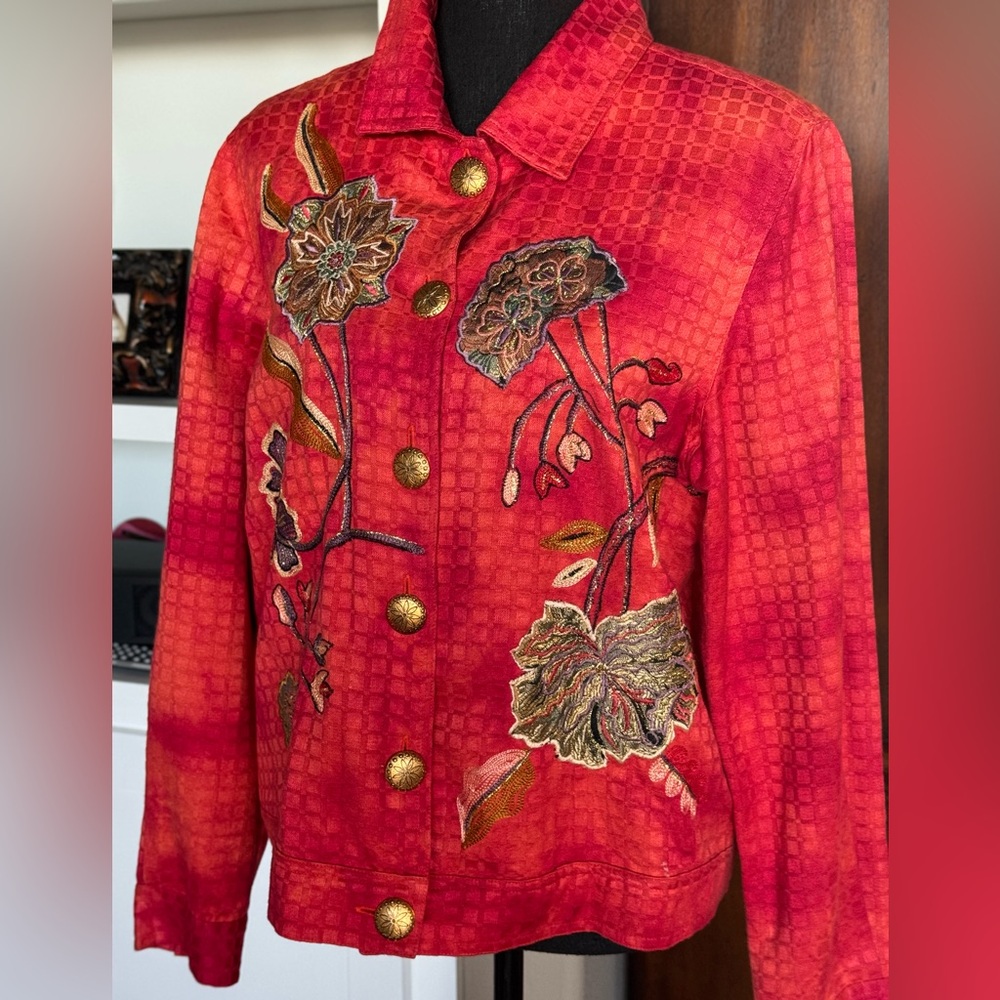Draper’s and Demon’s Embroidered Floral Jacket - Picture 2 of 10